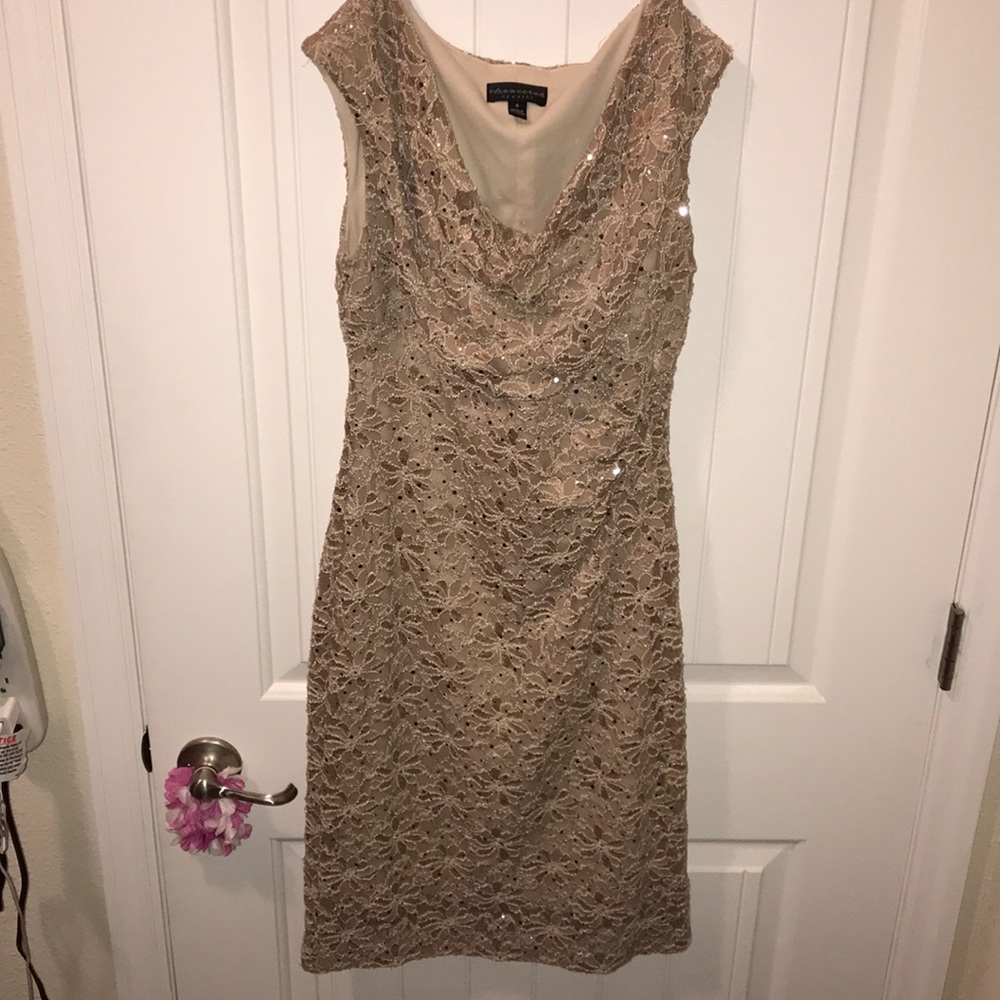 Champaign sequin dress